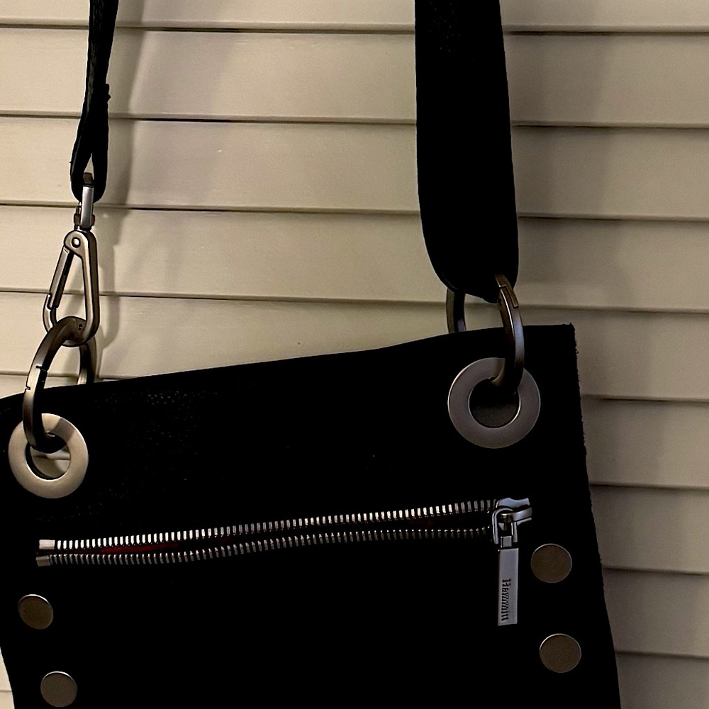 Hammitt Cross Body Bag excellent condition. Brushed nickel / silver hardware.